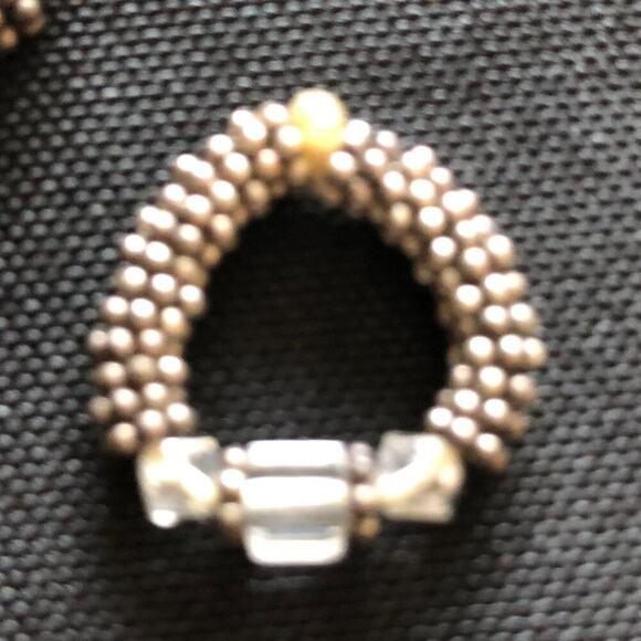 Swarovski crystal Stretch ring Toe Ring Sterling Silver choose color NWT - Picture 7 of 7